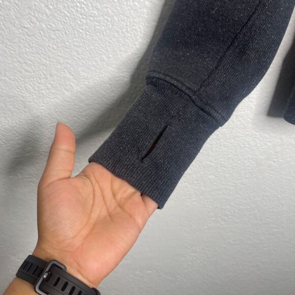 Lululemon Womens Jacket Size 6 Dark Gray Long Sleeve Full Zip Casual Wear - Picture 7 of 13